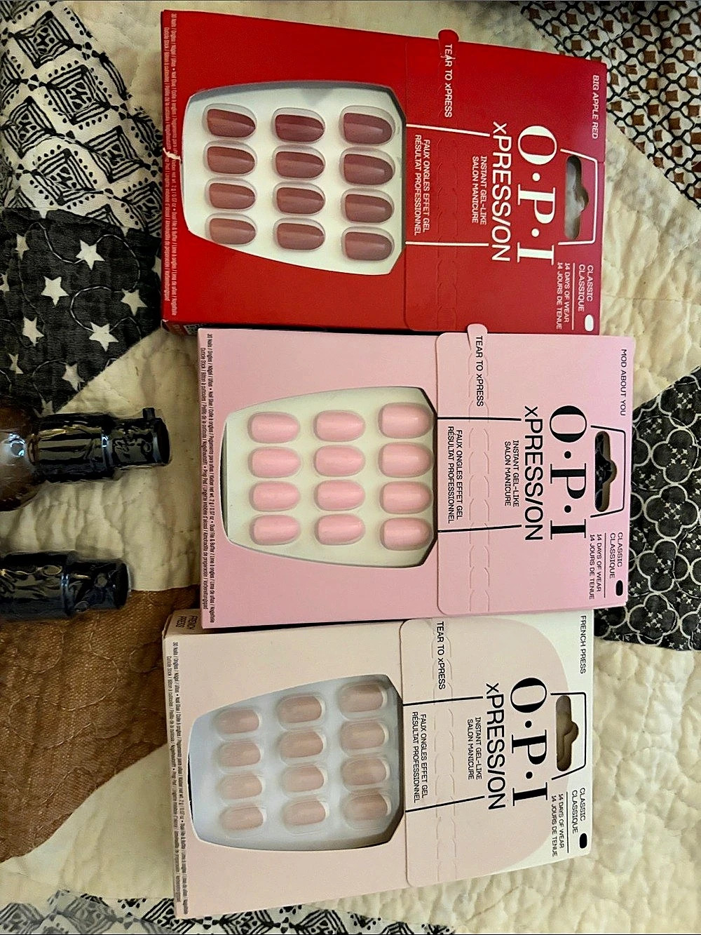 O.P.I Xpress/On Press-On Nail Kits Bundle